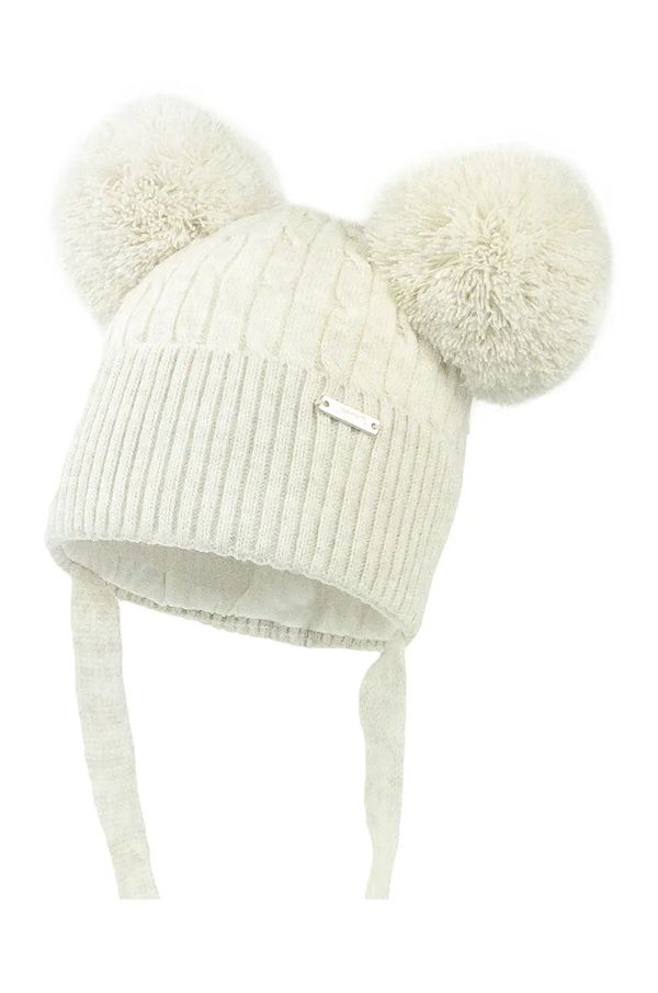 Jamiks Otroška kapa Jamiks SINEM IVA NAK bež barva, JZH451