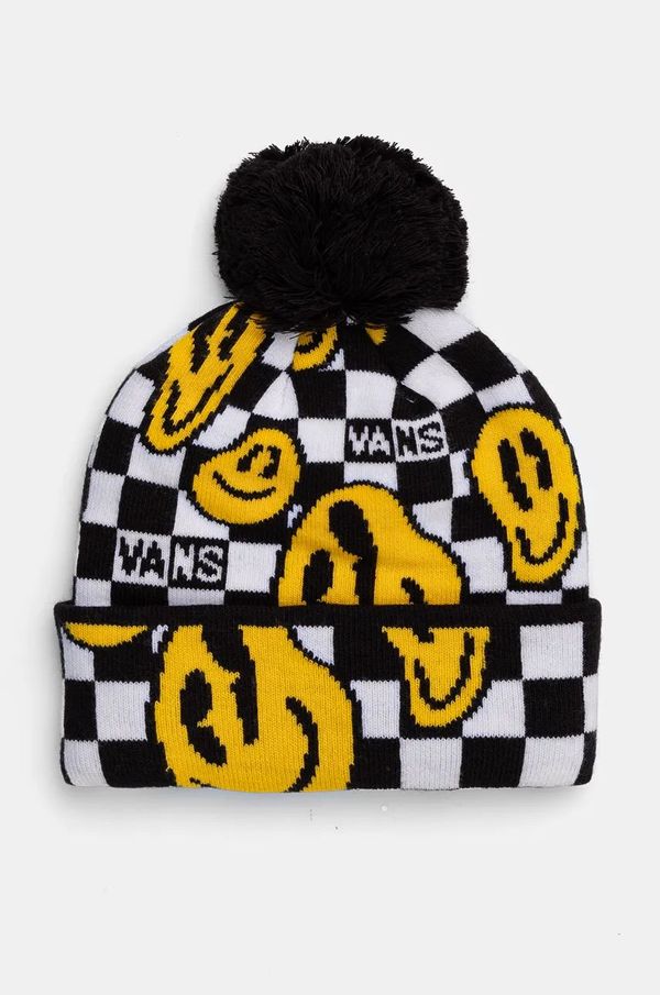 Vans Otroška kapa Vans CHILLEST POM BEANIE rumena barva, VN000J4Z85W1