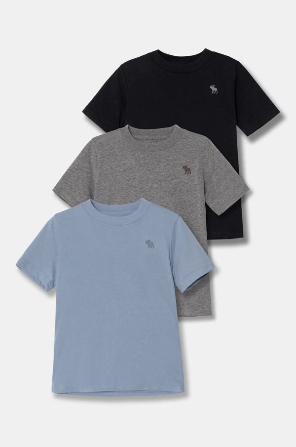 Abercrombie & Fitch Otroška kratka majica Abercrombie & Fitch 3-pack KI224-3107