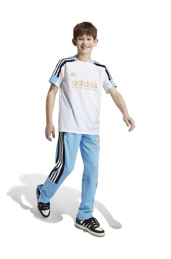adidas Otroška kratka majica adidas J NP TEE bela barva, IY0143