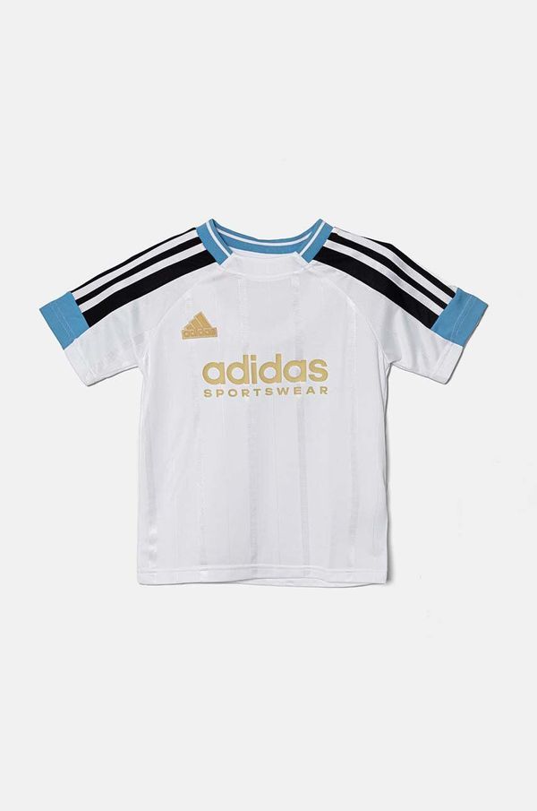 adidas Otroška kratka majica adidas J NP TEE bela barva, IY0143