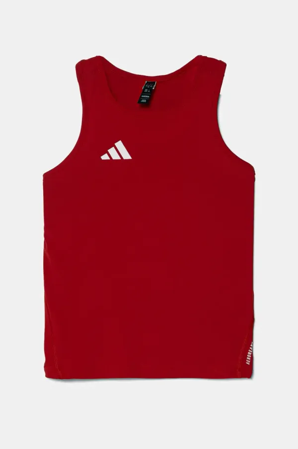 adidas Otroška kratka majica adidas rdeča barva, IT5062