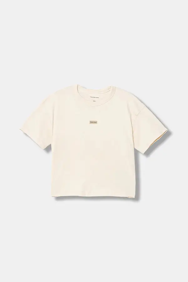 Calvin Klein Jeans Otroška kratka majica Calvin Klein Jeans