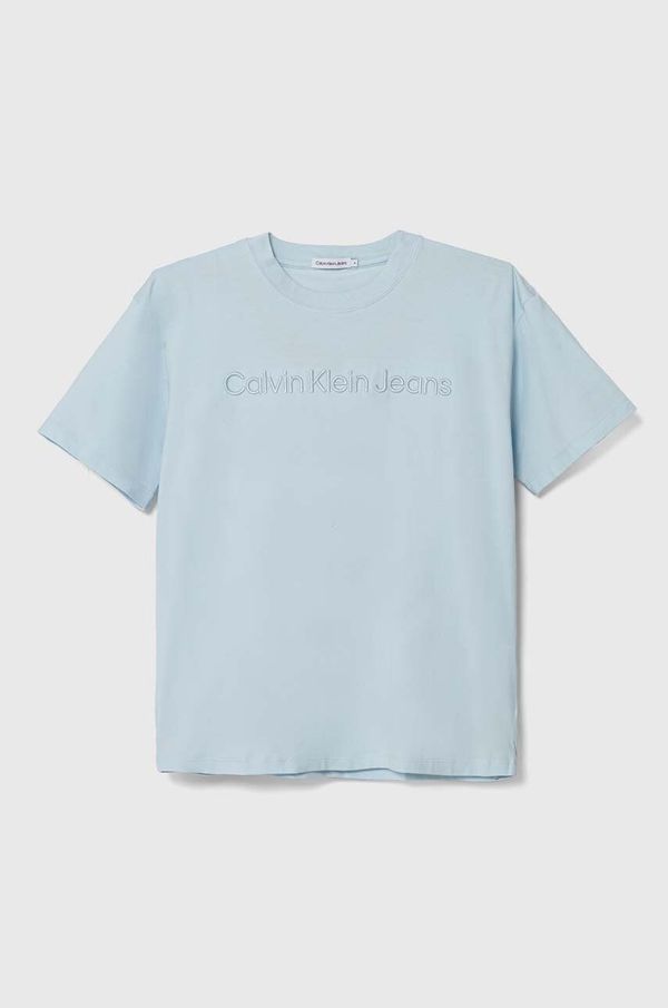 Calvin Klein Jeans Otroška kratka majica Calvin Klein Jeans