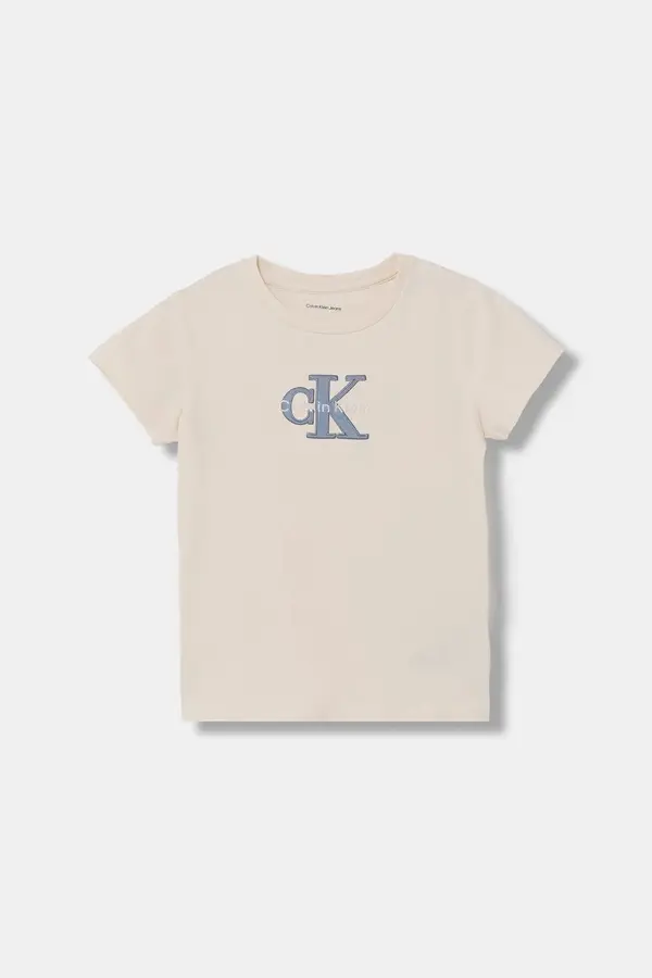 Calvin Klein Jeans Otroška kratka majica Calvin Klein Jeans