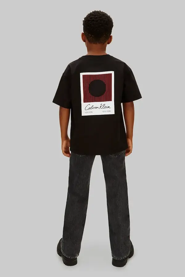 Calvin Klein Jeans Otroška kratka majica Calvin Klein Jeans