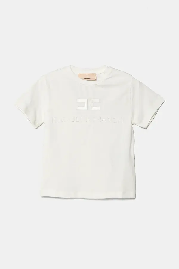Elisabetta Franchi Otroška kratka majica Elisabetta Franchi