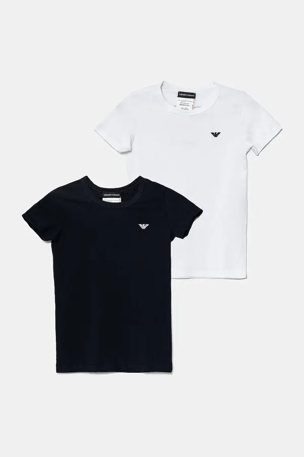 Emporio Armani Otroška kratka majica Emporio Armani 2-pack