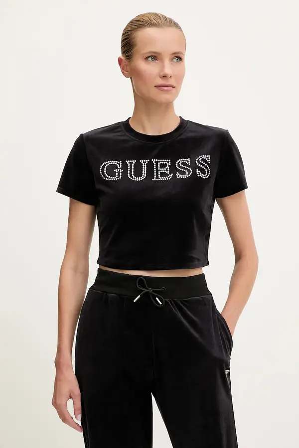 Guess Otroška kratka majica Guess COUTURE