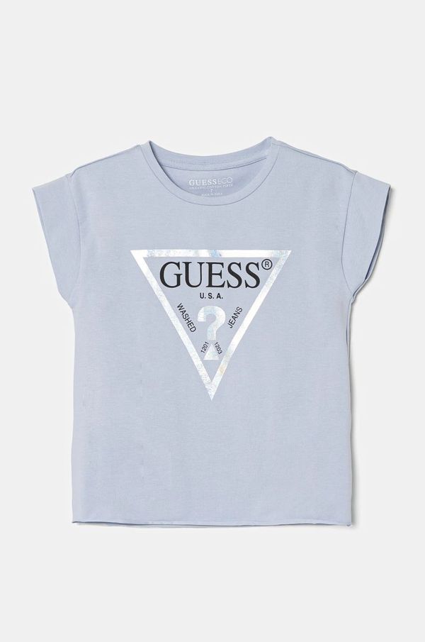Guess Otroška kratka majica Guess J81I15 J1311