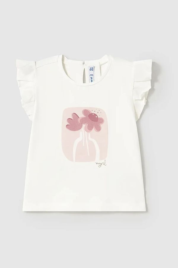 Mayoral Otroška kratka majica Mayoral roza barva, 1042