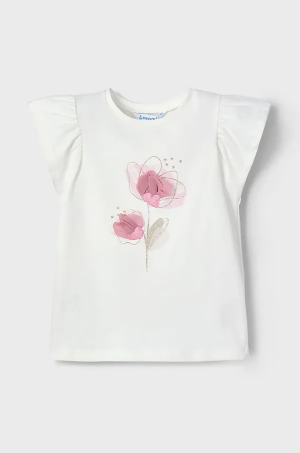 Mayoral Otroška kratka majica Mayoral roza barva, 3002