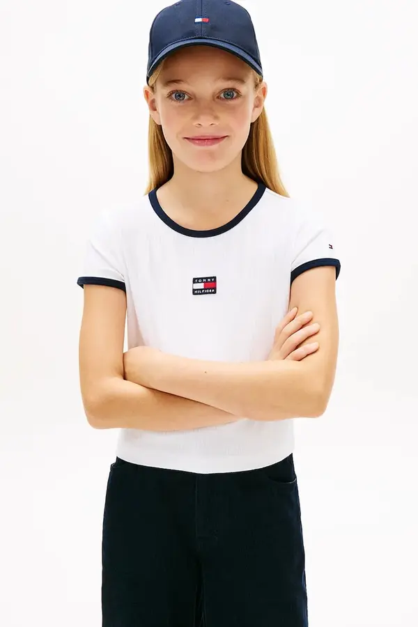Tommy Hilfiger Otroška kratka majica Tommy Hilfiger