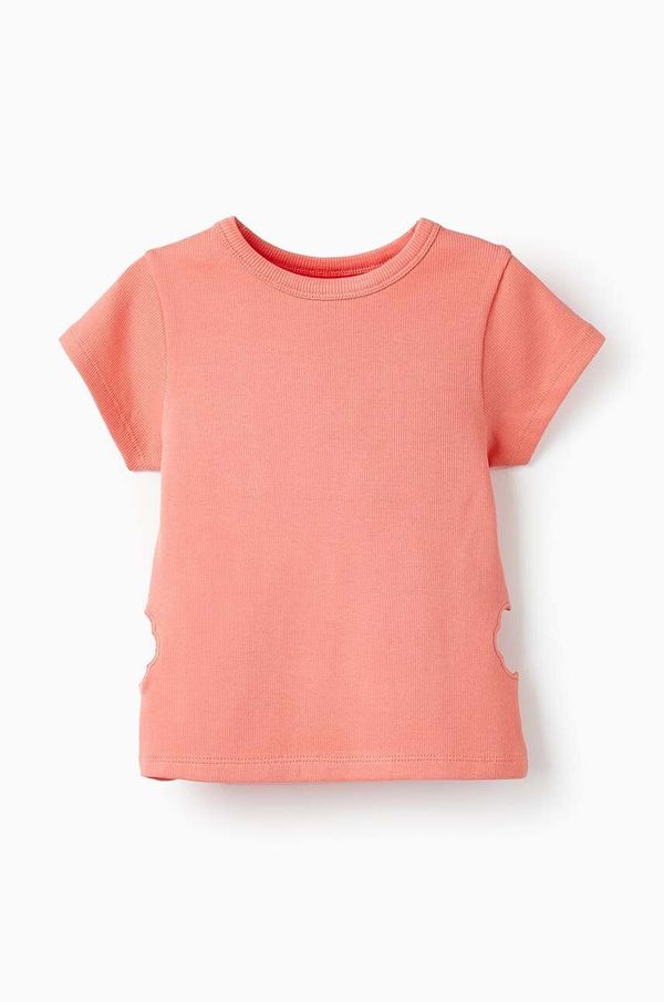 Zippy Otroška kratka majica zippy oranžna barva