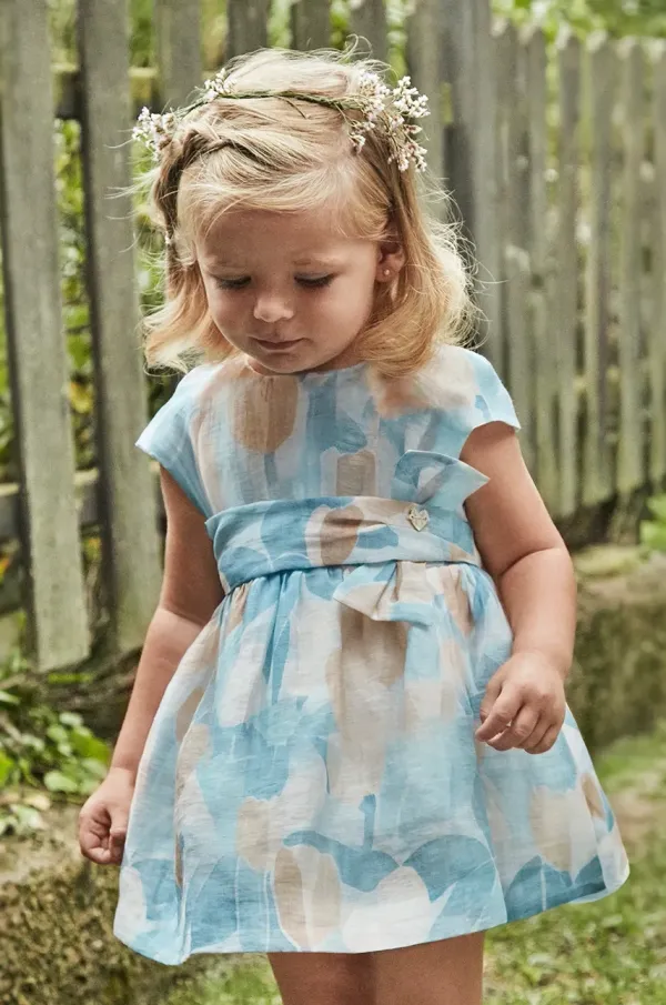 Mayoral Otroška lanena obleka Mayoral 1909