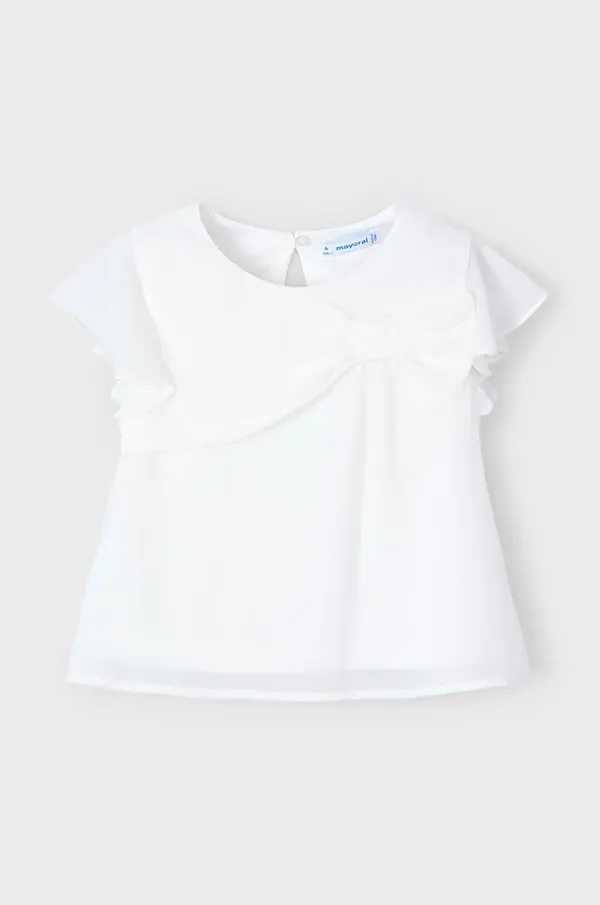 Mayoral Otroška Majica Mayoral bela barva, 3182