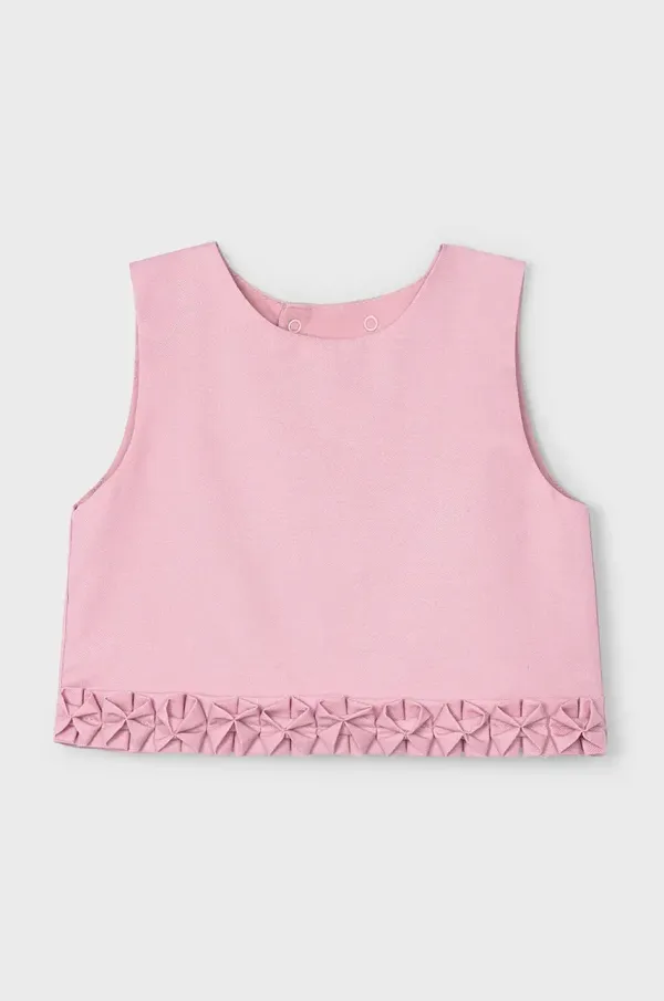 Mayoral Otroška Majica Mayoral roza barva, 3022