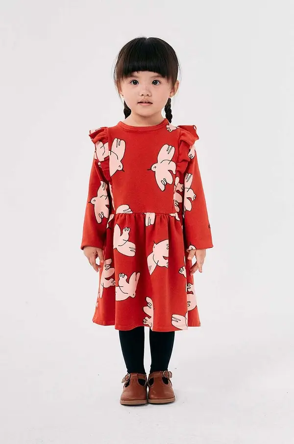 Bobo Choses Otroška obleka Bobo Choses Freedom Bird