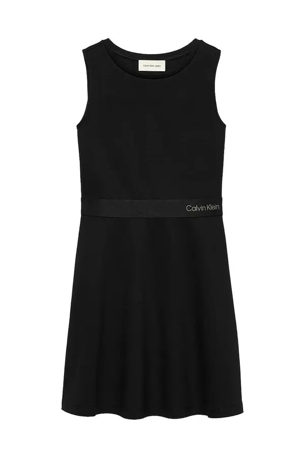Calvin Klein Jeans Otroška obleka Calvin Klein Jeans