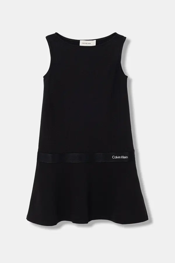 Calvin Klein Jeans Otroška obleka Calvin Klein Jeans