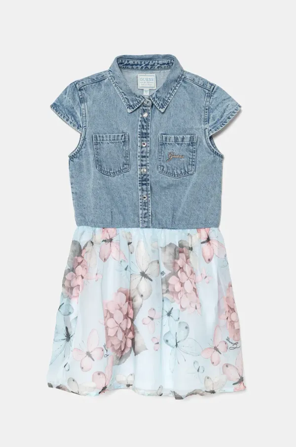 Guess Otroška obleka Guess K5RK16 D4EU0