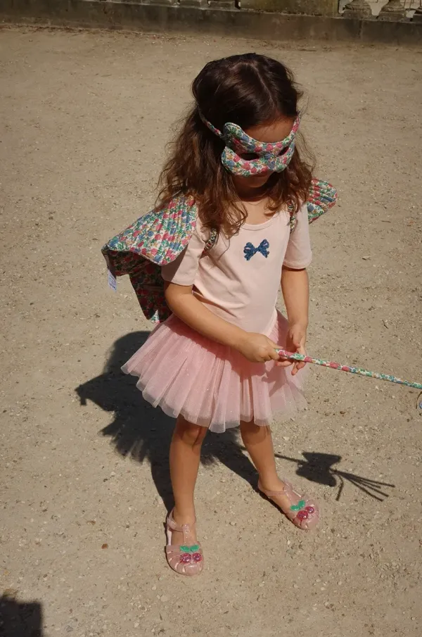 Konges Sløjd Otroška obleka Konges Sløjd BALLERINA DRESS roza barva, KS102647