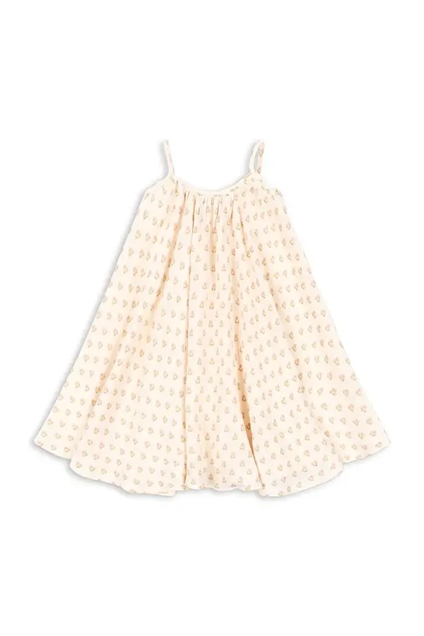 Konges Sløjd Otroška obleka Konges Sløjd COCO STRAP DRESS GOTS