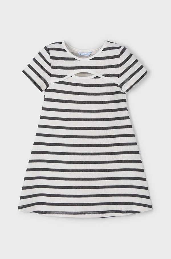 Mayoral Otroška obleka Mayoral črna barva, 3924