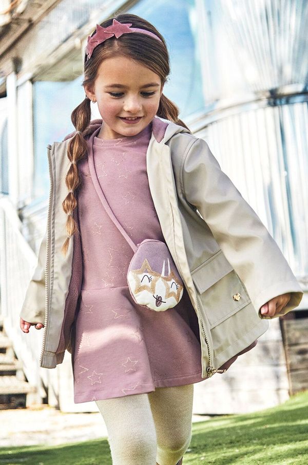 Mayoral Otroška obleka Mayoral roza barva, 4931