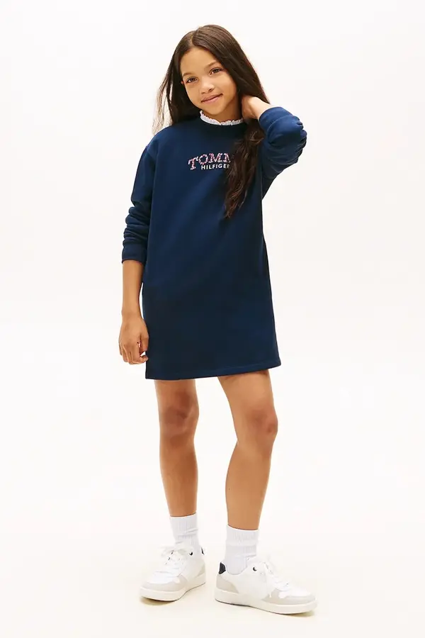 Tommy Hilfiger Otroška obleka Tommy Hilfiger