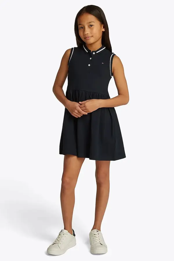 Tommy Hilfiger Otroška obleka Tommy Hilfiger