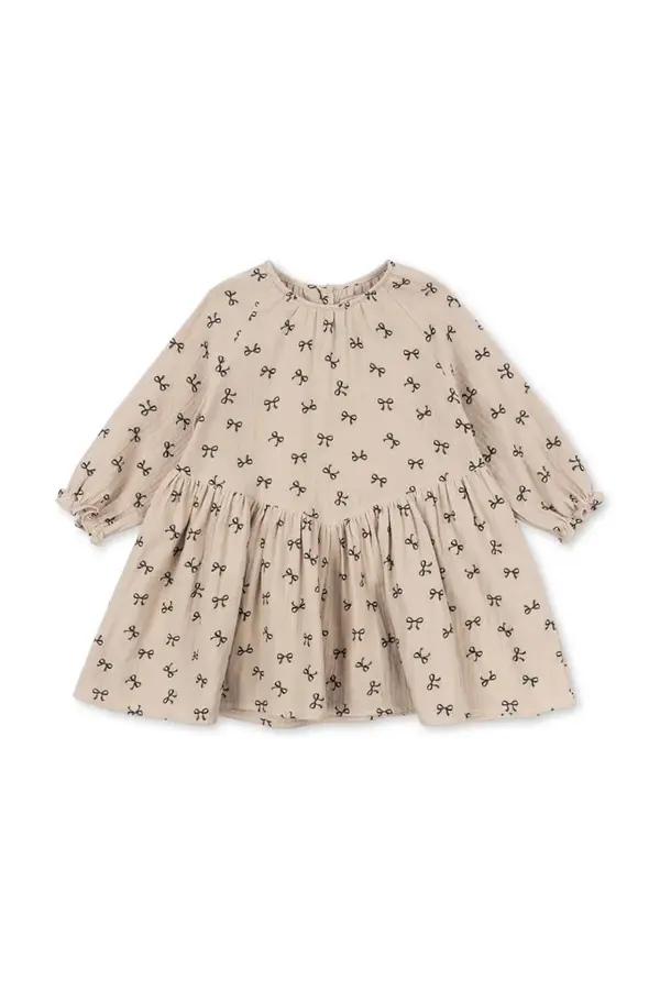 Konges Sløjd Otroška obleka z bombažem Konges Sløjd COCO DRESS GOTS