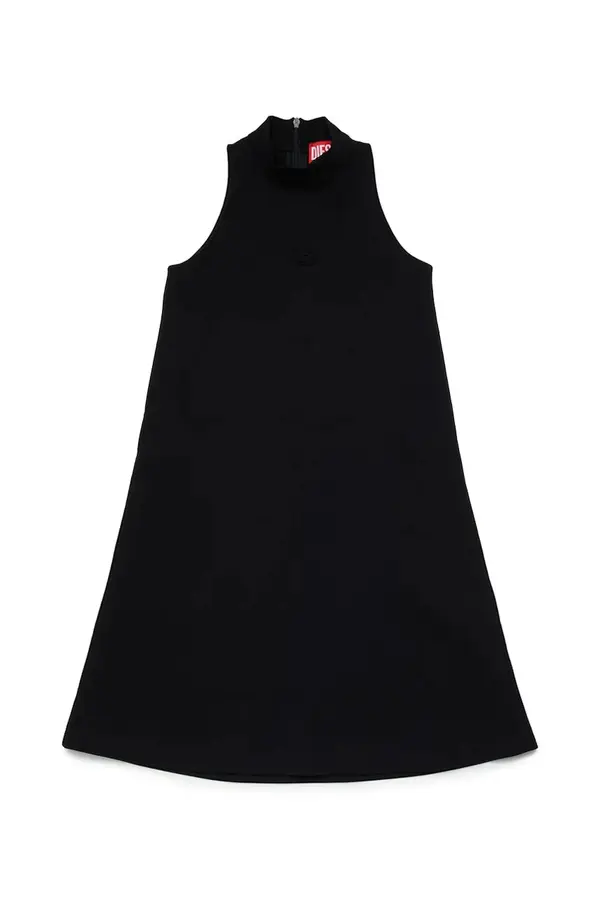Diesel Otroška obleka z viskozo Diesel DAMY DRESS