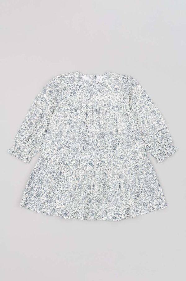 Zippy Otroška obleka zippy bela barva