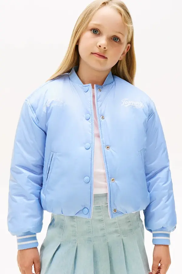 Tommy Hilfiger Otroška obojestranska bomber jakna Tommy Hilfiger