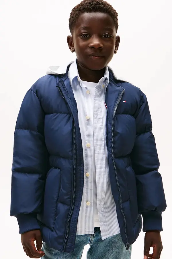 Tommy Hilfiger Otroška puhovka Tommy Hilfiger
