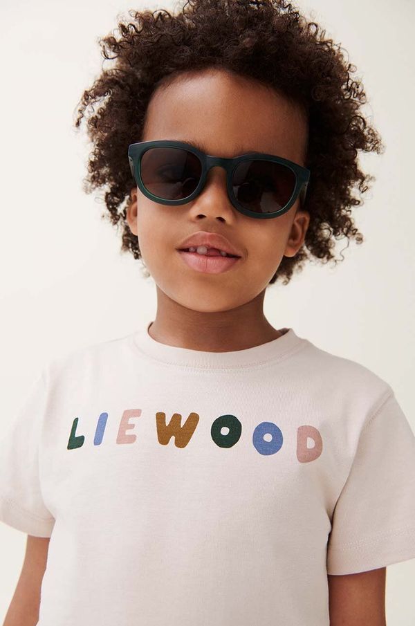 Liewood Otroška sončna očala Liewood Ruben sunglasses 4-10 Y zelena barva
