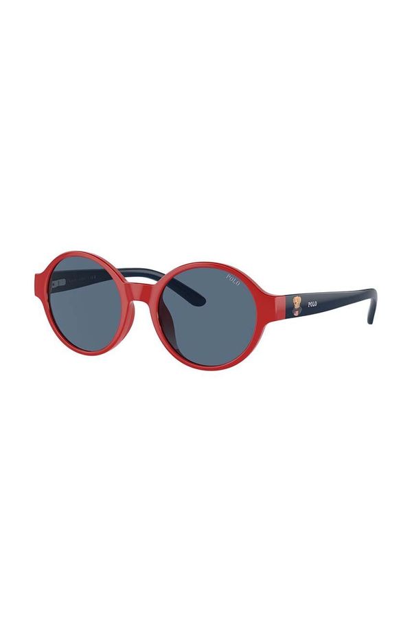 Polo Ralph Lauren Otroška sončna očala Polo Ralph Lauren rdeča barva, 0PP9508U