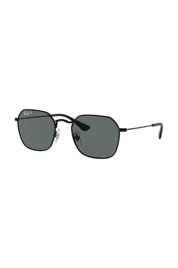 Ray-Ban Otroška sončna očala Ray-Ban črna barva, 0RJ9594S