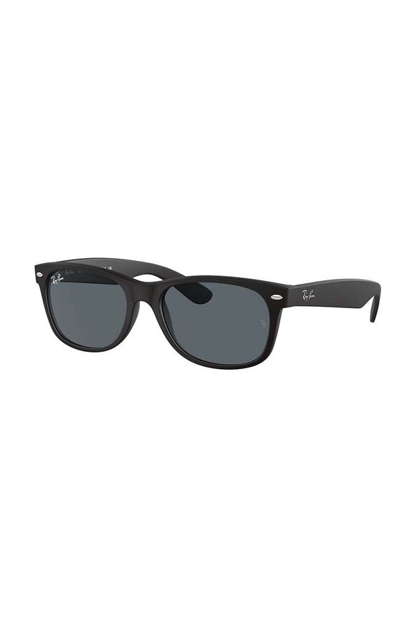 Ray-Ban Otroška sončna očala Ray-Ban črna barva