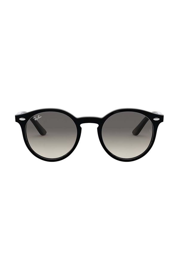 Ray-Ban Otroška sončna očala Ray-Ban Junior črna barva, 0RJ9064S