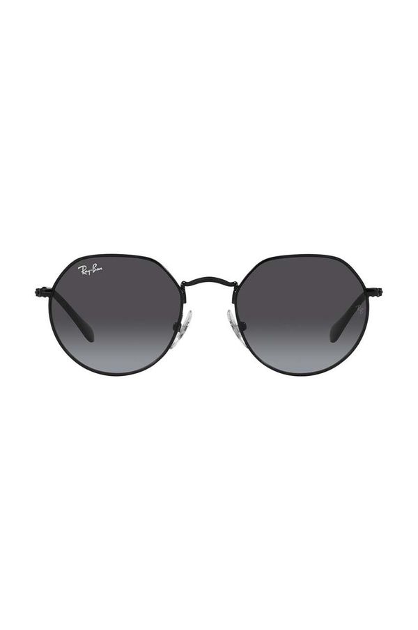 Ray-Ban Otroška sončna očala Ray-Ban Junior Jack črna barva, 0RJ9565S