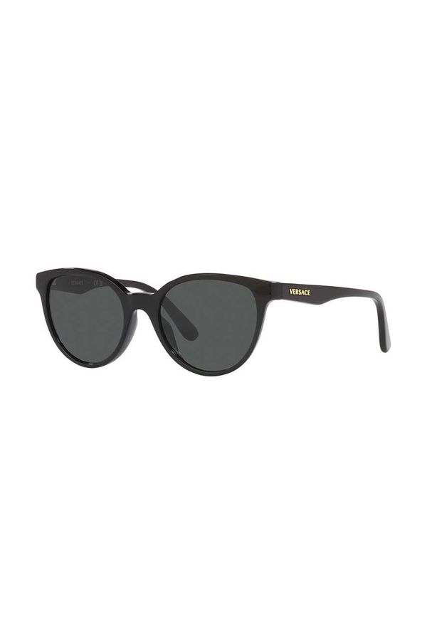 Versace Otroška sončna očala Versace črna barva, 0VK4427U