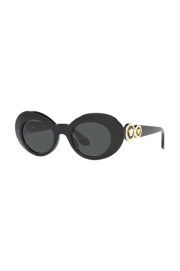 Versace Otroška sončna očala Versace črna barva, 0VK4428U