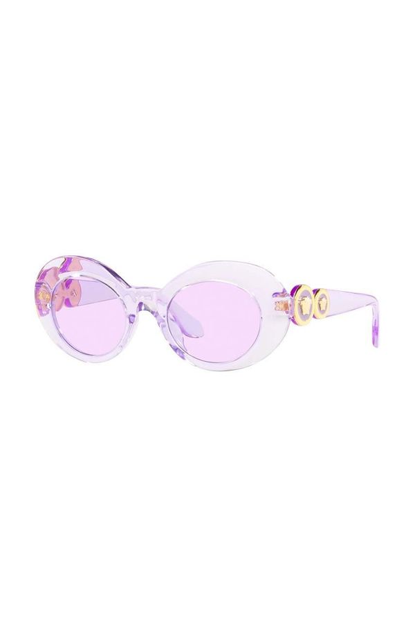 Versace Otroška sončna očala Versace vijolična barva, 0VK4428U