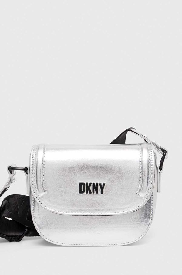 DKNY Otroška torbica Dkny siva barva