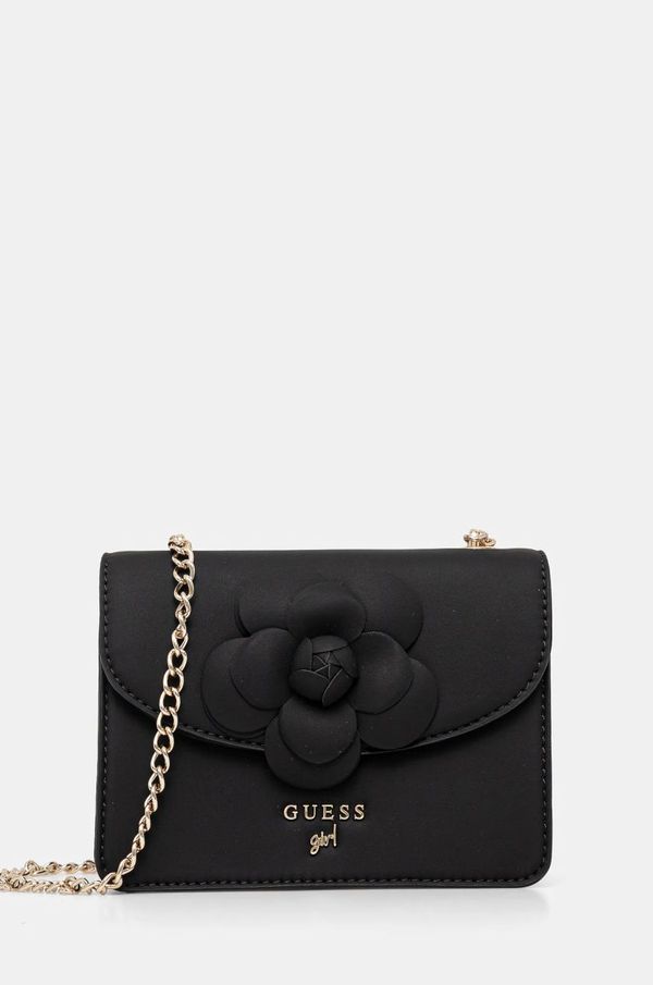 Guess Otroška torbica Guess črna barva, J5RZ24 WGVT0