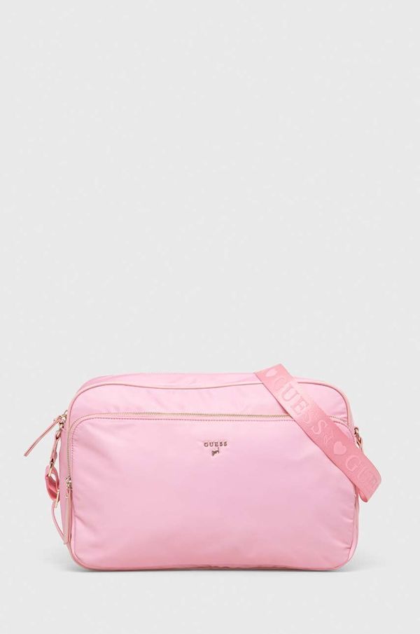 Guess Otroška torbica Guess roza barva