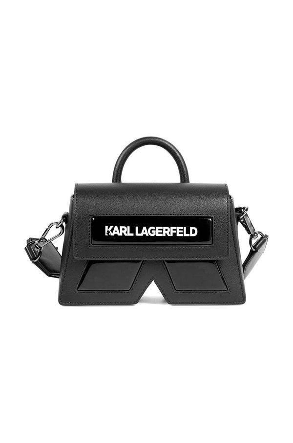 Karl Lagerfeld Otroška torbica Karl Lagerfeld črna barva, Z30343