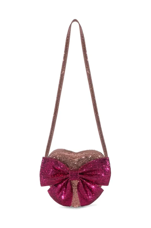 Konges Sløjd Otroška torbica Konges Sløjd TUT BOW SHOULDER BAG roza barva, KS102389